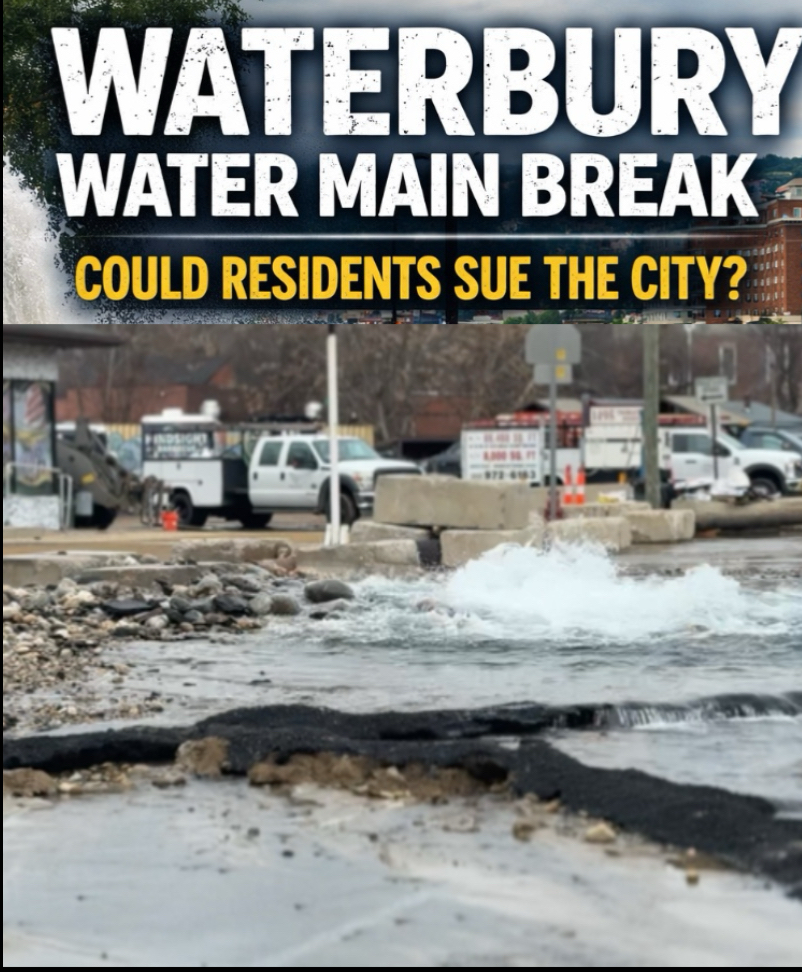 Could Waterbury Residents Legally Challenge the City After the Water Main Break?