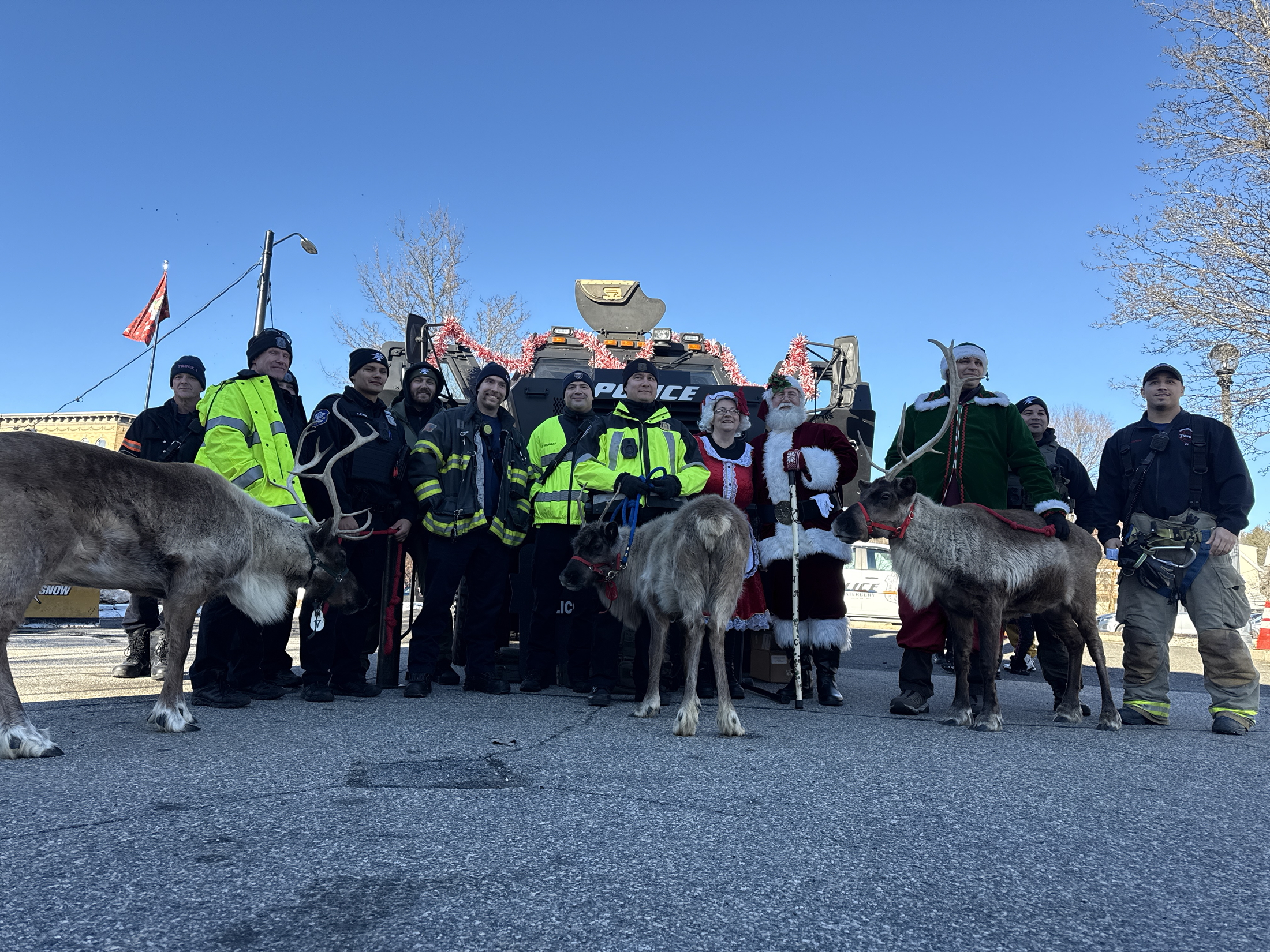 Waterbury’s Chilly Christmas Eve Brings Warm Smiles at Meadow Street Automotive’s Holiday Tradition